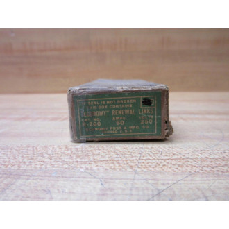 Economy Fuse R-260 Renewal Link R260 (Pack of 18)