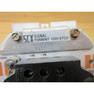 Moore Industries SCX4-20MA4-20MA5.5VLP-HP Signal Current Isolator - Used