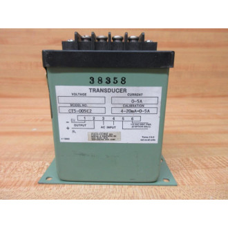 Flex-Core CT5-005E2 AC Current Transducer CT5005E2 - Used