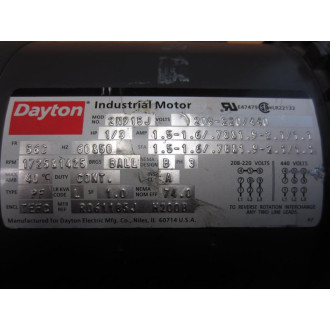 Dayton 2N915J Motor Tested - Used