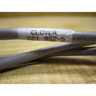 MohawkCDT CCI 952-5 Clover Cat 5 Patch Cable 55 Inches CCI9525 (Pack of 4)
