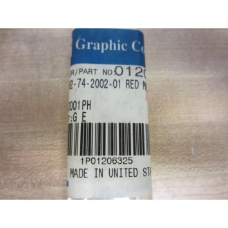 Graphic Controls 01206325 Disposable Red Pen 82-74-2002-01