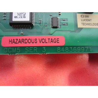 Lucent 617E34A Circuit Board 016 TR 108737065 SER 3 1000151363 - Used