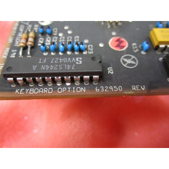 John Fluke 632950 Keyboard Option Card 1780A-3003 Rev F - Used