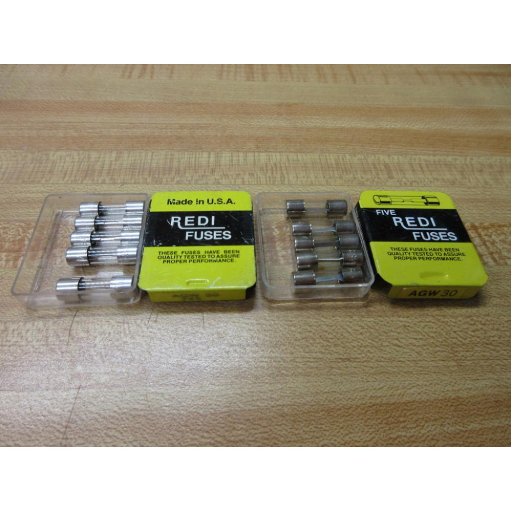 Redi Fuse AGW-30 Fuse Cross Ref 4XH53 Metal Strip Element (Pack of 10)