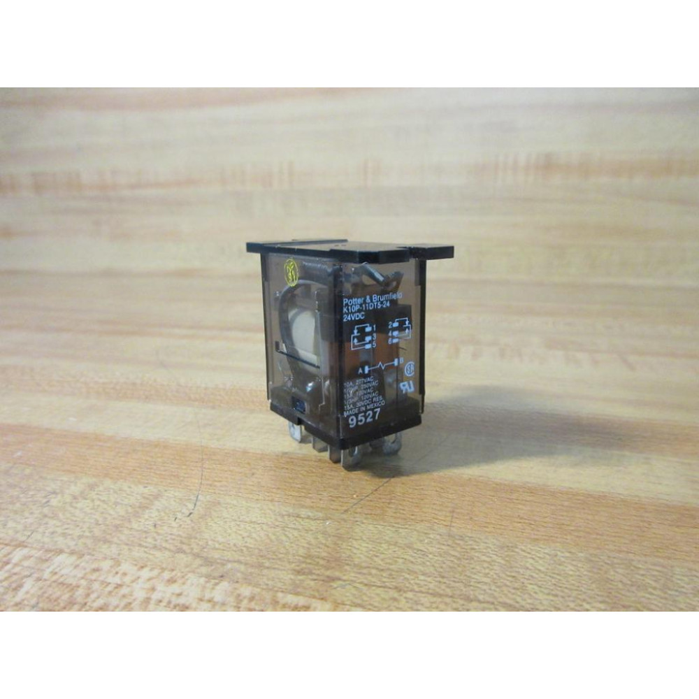 Potter & Brumfield K10P-11DT5-24V DC Relay K10P-11DT5-24 - Used