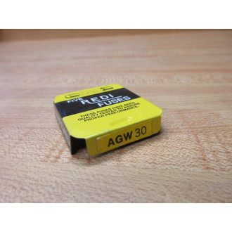 Redi Fuse AGW-30 Fuse Cross Ref 4XH53 Metal Strip Element (Pack of 10)