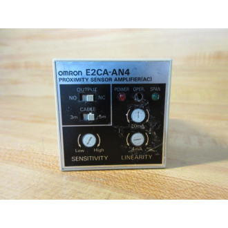 Omron E2CA-AN4C Proximity Sensor Amplifier (AC) - Used