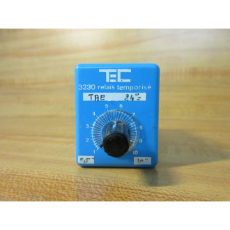 TEC 3230 Time Delay Relay TAE-24 - Used