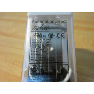 Automation Direct 750R-2C-24A Relay 750R2C24A - New No Box