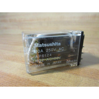 Matsushita HG2-AC100V Relay AP6124 - Used