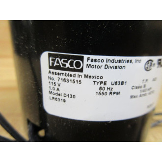 Fasco D130 Fan Motor S58-224