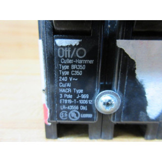 Cutler Hammer BR350 Circuit Breaker - Used