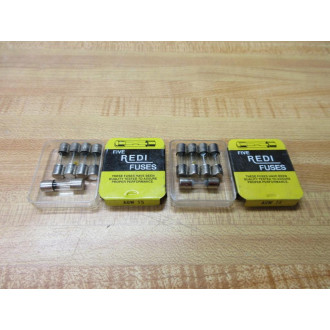 Redi Fuse AGW-15 Fuse Cross Ref 1BZ07 Metal Strip Element (Pack of 10)