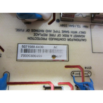 6832175800P02 PTB-1758 Power Board - Used