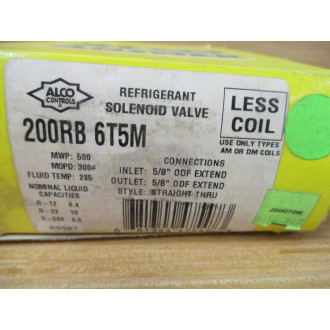 Alco Controls 200RB-6T5M Refrigerant Solenoid Valve 200RB6T5M