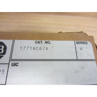 Allen Bradley 1771-NC6A 1771-NC6 Cable 96808801 Series A Rev A