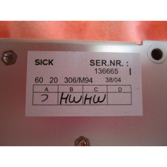 Sick Optic 60 20 306M94 6020306M94 Circuit Board 136665 3804 - Used