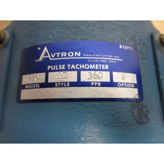 Avtron K770 Pulse Tachometer Style 1D 360 PPR - New No Box