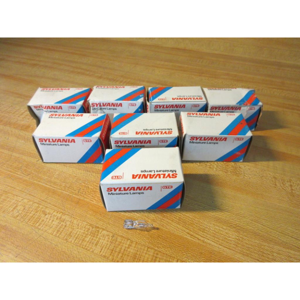 Sylvania 550 GTE Miniature Lamp Light Bulb (Pack of 8)
