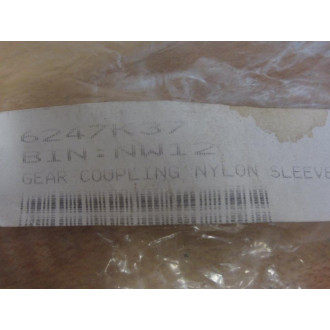 6247K37 Gear Coupling Nylon Sleeve