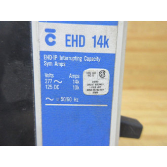 Westinghouse EHD1015 Circuit Breaker EHD 14K - Used