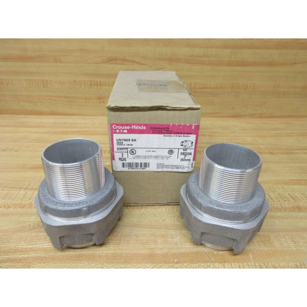 Eaton UNY60 SA Crouse-Hinds Condulet Union UNY60SA (Pack of 2)