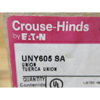 Eaton UNY60 SA Crouse-Hinds Condulet Union UNY60SA (Pack of 2)