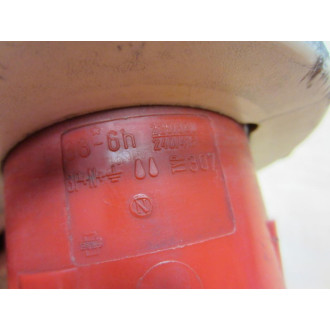 Mennekes 63-6h Plug Male 5 Wire TYP 307 636h - Used