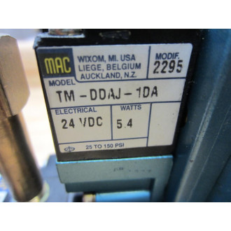 Mac Valves 82A-AC-000-TMDDAP1DA Valve TM-DDAJ-1DA 2295 002 - New No Box