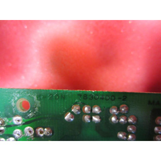 E-20N PLC Input Module Board 7830400-2 E20N 1 LED Broken - Parts Only