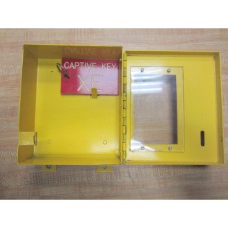 KYSF02 Captive Key Box Safe 7 x 6 x 2 Inches With Key Tag - Used