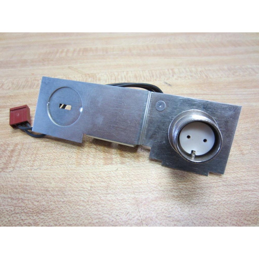 3600676001 2 Pin Threaded Female Connector With Bracket White - Used