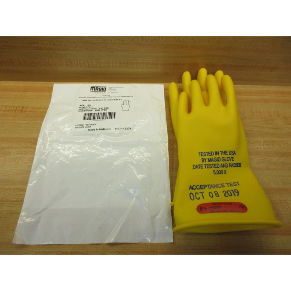 Magid M011Y95 Safety Gloves Size 9 12