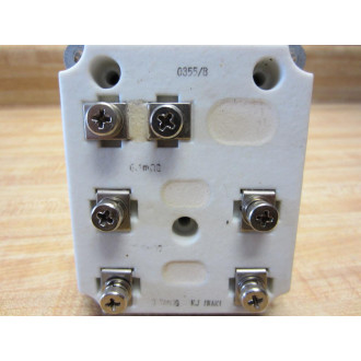 Iwaki 0355B Resistor 6.1m&OmegaG 7.7m&OmegaG Ohm 0355B - Used