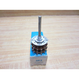 Centralab 1413 Rotary Switch Phenolic 2 Pole 11 Position Non-Shorting CRL