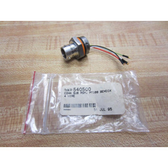 8112-8-4P-SP-A3 Conn Sub ASM, PT100 Bendix 4 Wire 4P 540500 811284PSPA3