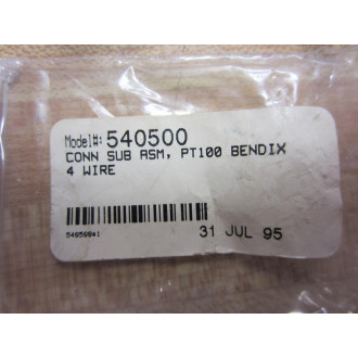 8112-8-4P-SP-A3 Conn Sub ASM, PT100 Bendix 4 Wire 4P 540500 811284PSPA3