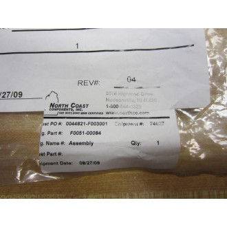 North Coast Components F0051-00084 Wiring Assy For Dematic EDM Input