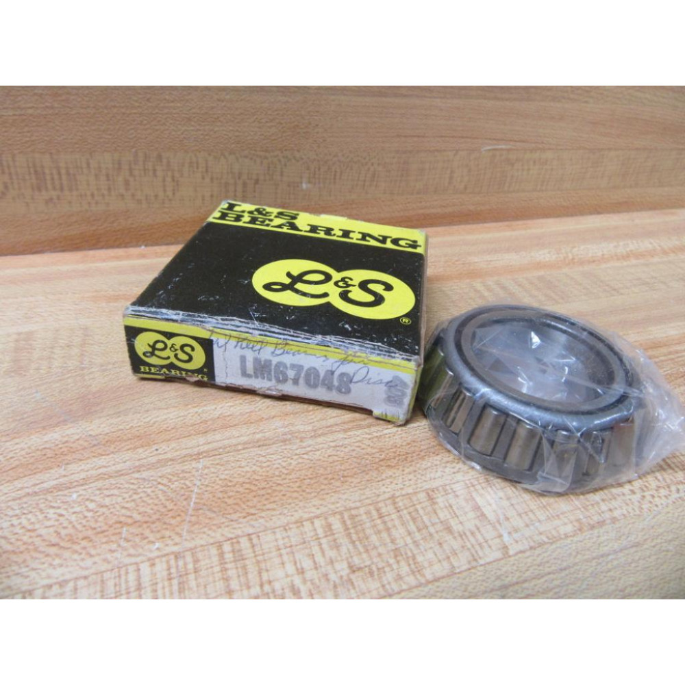 L&S LM67048 Roller Bearing Cone