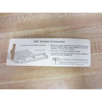 A P Products 925110-40-R 92511040R IDC Socket Connector