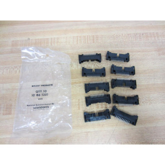 Molex 10 86 1201 Connector 10861201 (Pack of 10)