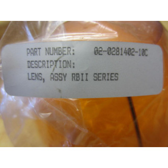 Whelen 02-0281402-10C Amber Dome RBII Lens IR3 Series Beacon 02028140210C