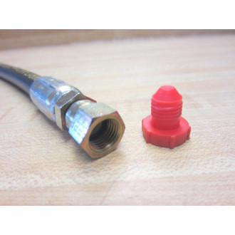 Parker 1-1Q03 Hose 18" NPT x 14" NPT x 15-12" Long - New No Box