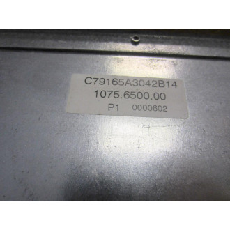 Siemens C79165A3042B14 Ultramat 6 U6 Front Panel 1075.6500.00 - Used