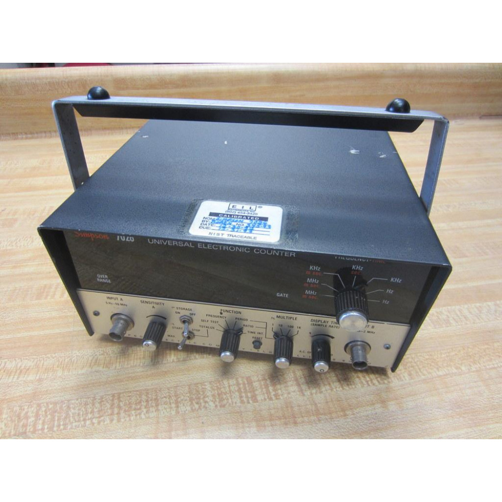 Simpson 7026 Universal Electronic Counter Serial No. 05558 - Used