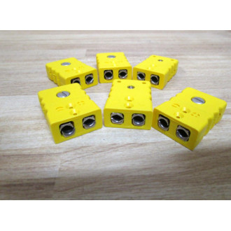 25MW-401-210 Thermocouples Connectors 25MW401210 Yellow Female (Pack of 6)
