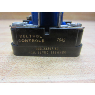Deltrol 900-23297-60 Relay 12VDC 135 Ohms 7642 9002329760 - Used