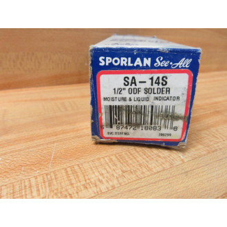 Sporlan SA-14S See-All Moisture & Liquid indicator SA14S (Pack of 2)