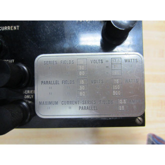 Singer DLWEW-5 Watt Meter DLWEW5 No. 703224 - Used